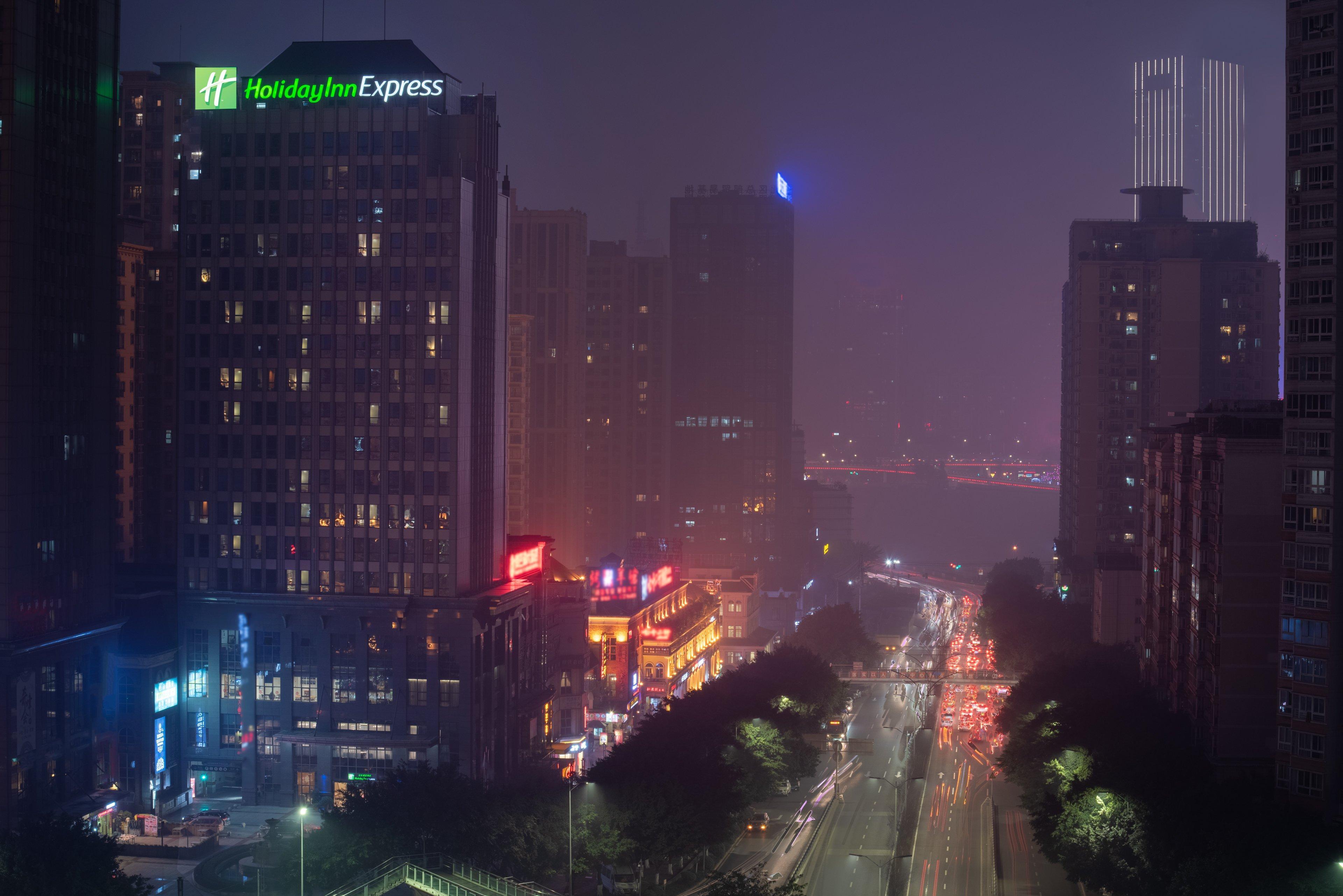 Holiday Inn Express Chongqing Guanyinqiao By Ihg Eksteriør bilde