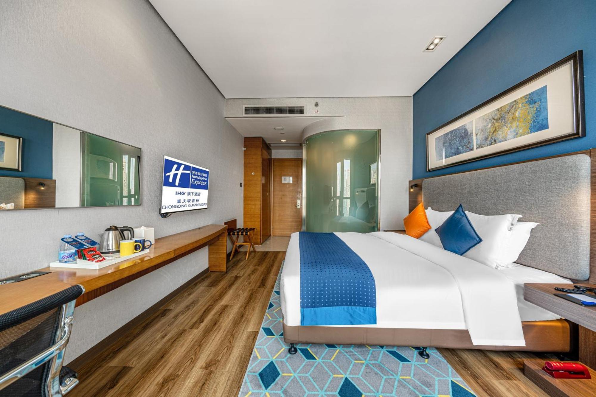 Holiday Inn Express Chongqing Guanyinqiao By Ihg Eksteriør bilde